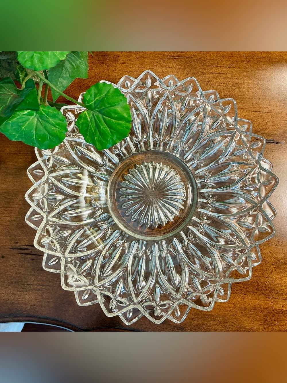 Vintage Federal Glass Bowl and Dish Set